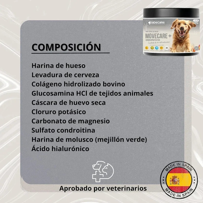 Movecare + Condroprotector Perros 300g