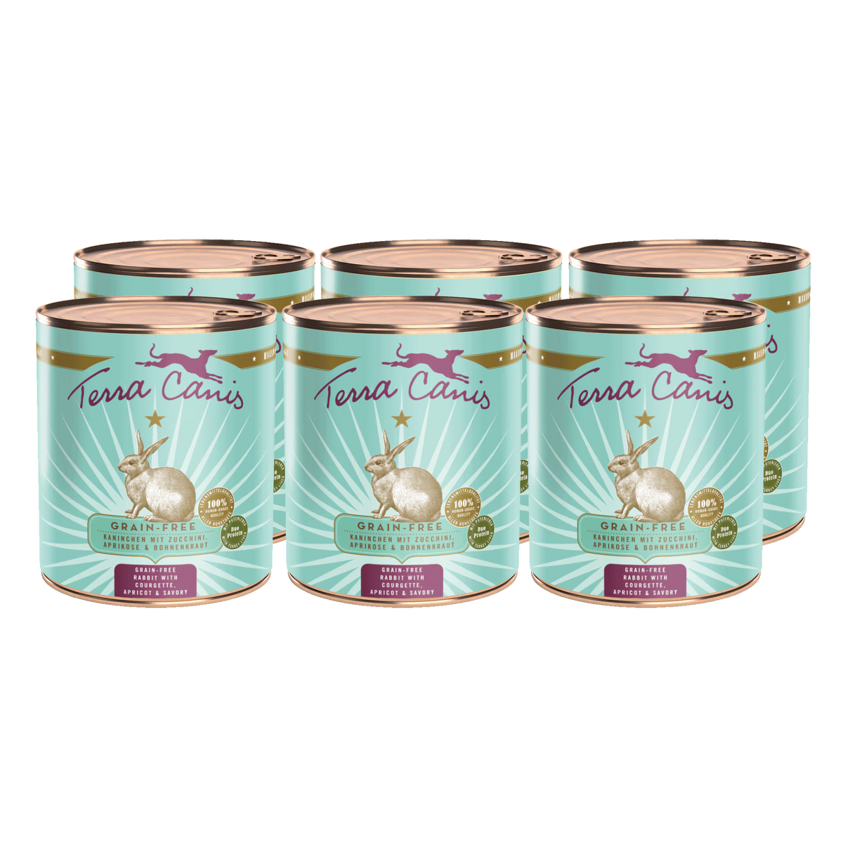 Terra Canis GRAIN-FREE Conejo con calabacín, albaricoque y ajedrea