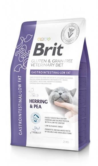 Brit GF Veterinary Diets Gastrointestinal Low Fat para gatos