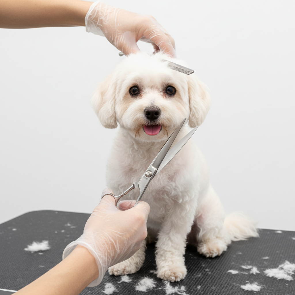 Baño y corte comercial para perros