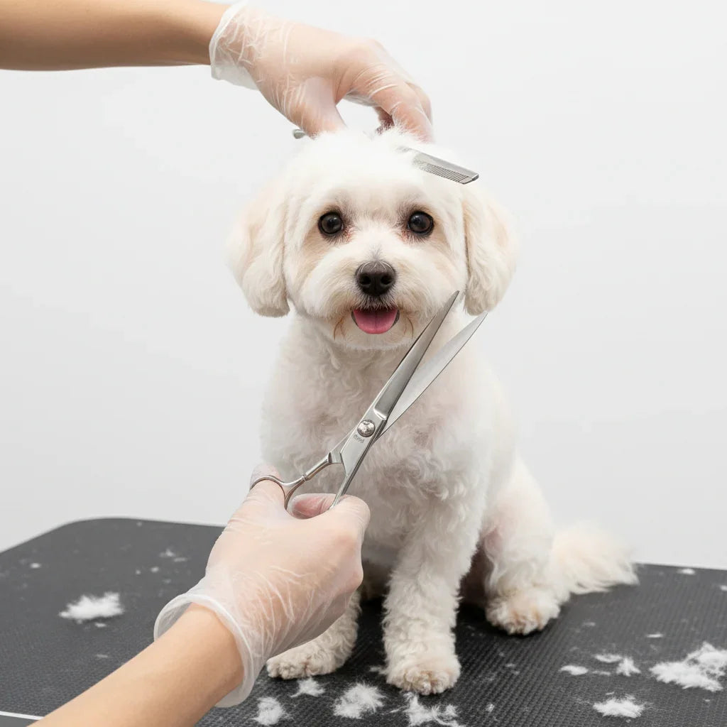 Baño y corte básico perros