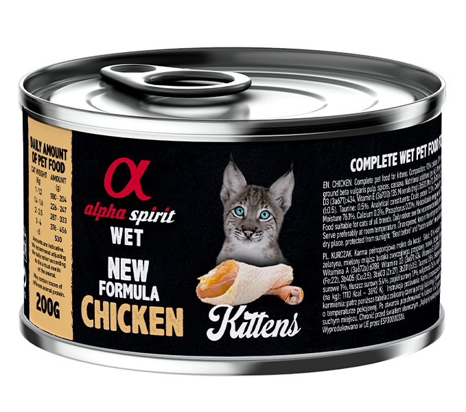Alpha Spirit Paté para gatitos (100 g y 200 g)