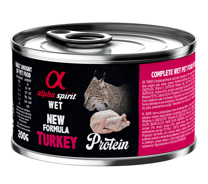 Alpha Spirit Paté monoproteico para gatos (100 g y 200 g)