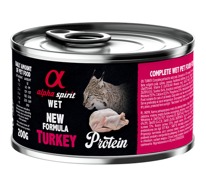 Alpha Spirit Paté monoproteico para gatos (100 g y 200 g)