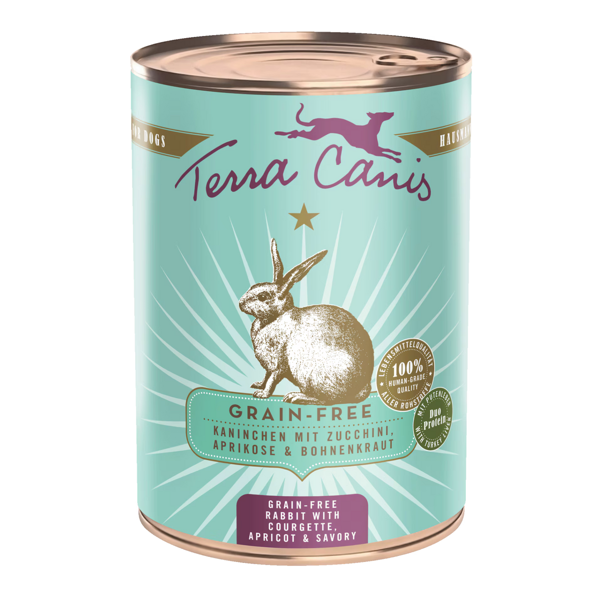 Terra Canis GRAIN-FREE Conejo con calabacín, albaricoque y ajedrea