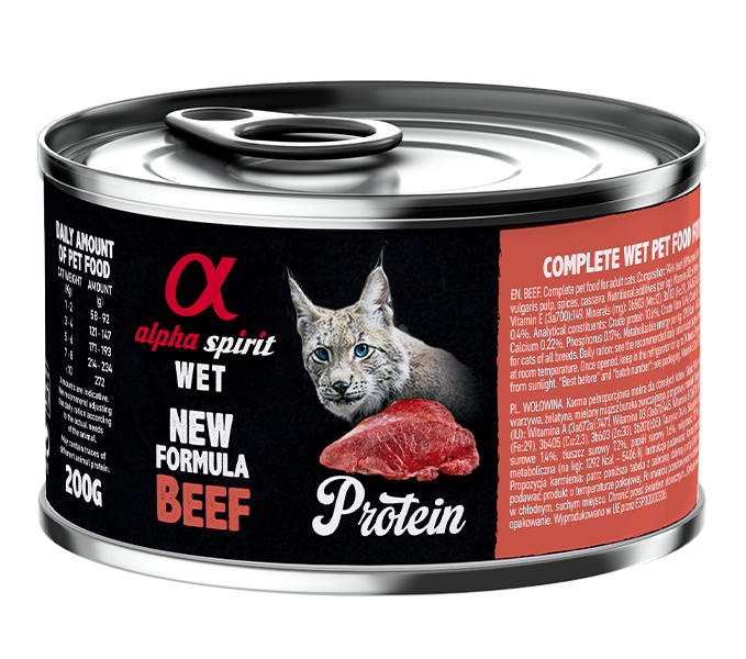Alpha Spirit Paté monoproteico para gatos (100 g y 200 g)