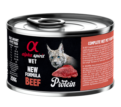 Alpha Spirit Paté monoproteico para gatos (100 g y 200 g)