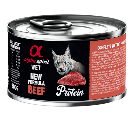 Alpha Spirit Paté monoproteico para gatos (100 g y 200 g)