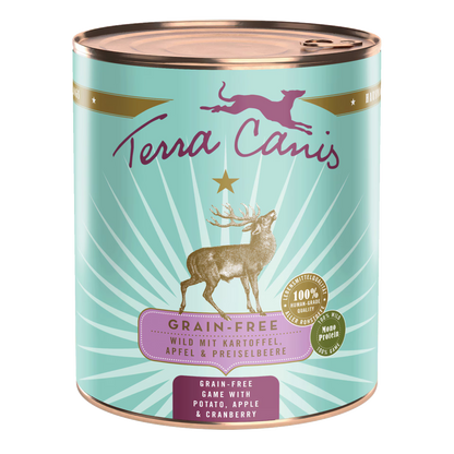 Terra Canis GRAIN-FREE Venado con patata, manzana y arándanos rojos