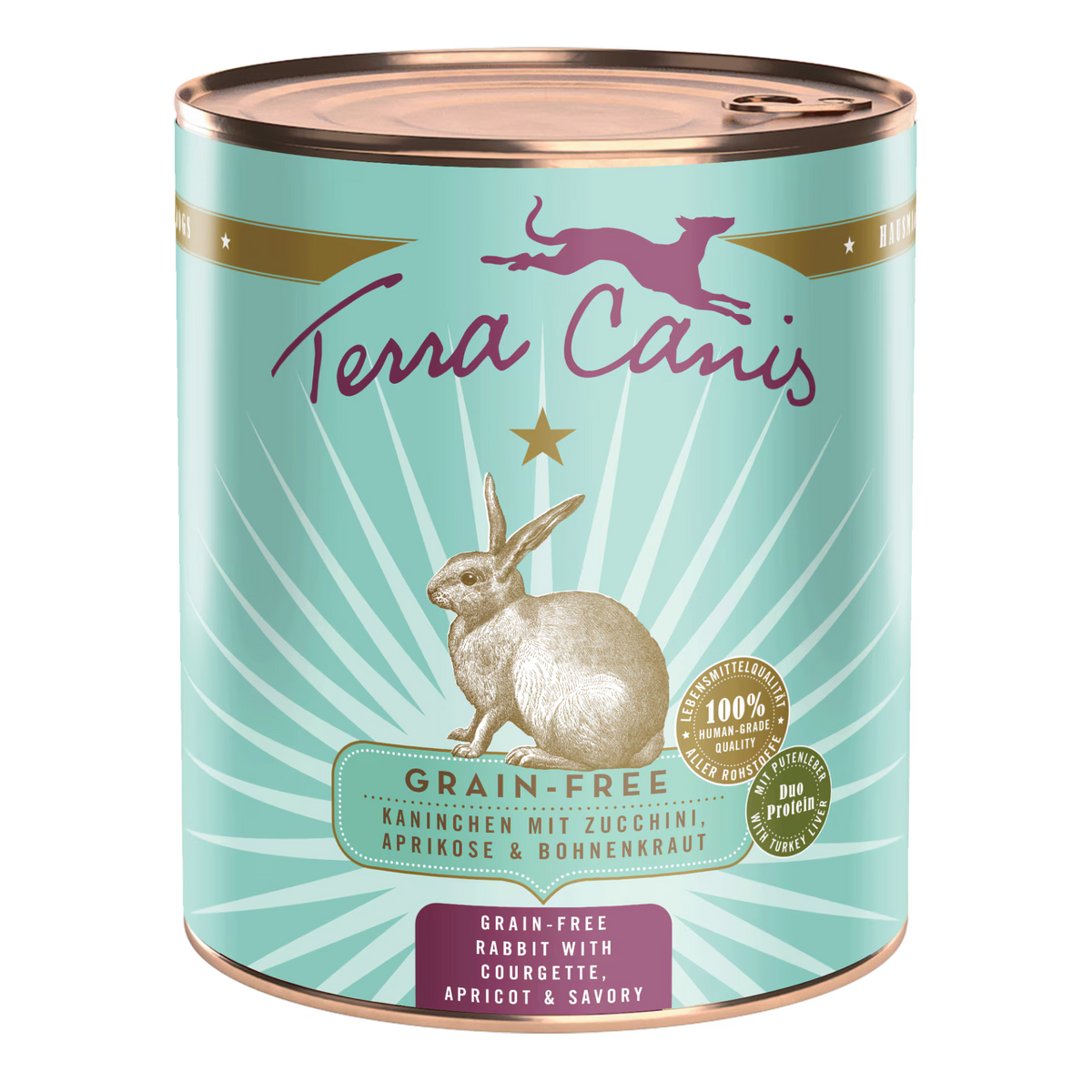 Terra Canis GRAIN-FREE Conejo con calabacín, albaricoque y ajedrea
