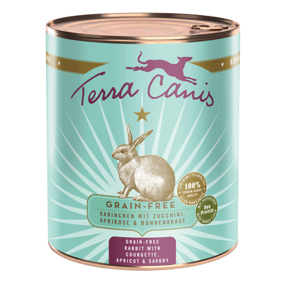 Terra Canis GRAIN-FREE Conejo con calabacín, albaricoque y ajedrea