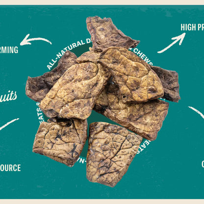 Pulmones de ternera  para Perros Tamariki | Snack Natural y Deshidratado (Copia)