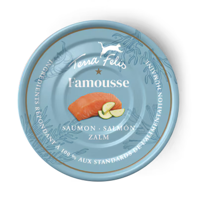 Terra Felis Famousse Salmón 12 x 80 g