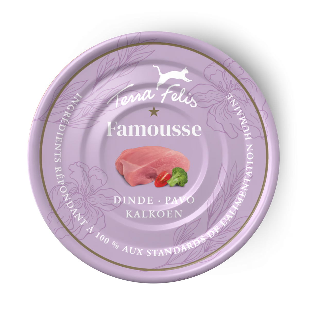 Terra Felis Famousse Pavo 12 x 80 g