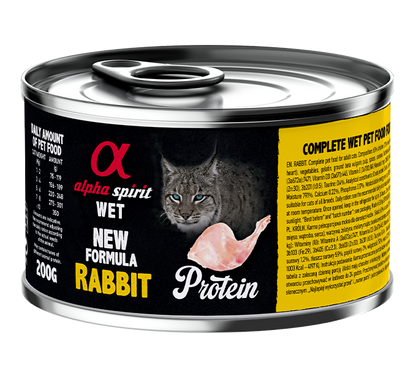 Alpha Spirit Paté monoproteico para gatos (100 g y 200 g)