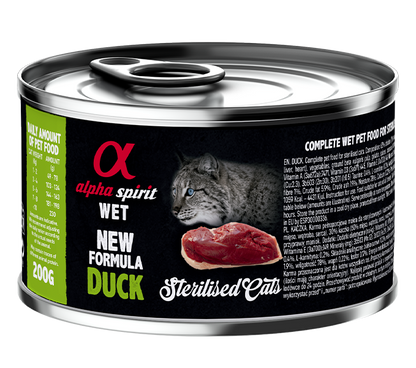 Alpha Spirit Paté para gatos esterilizados (100 g y 200 g)