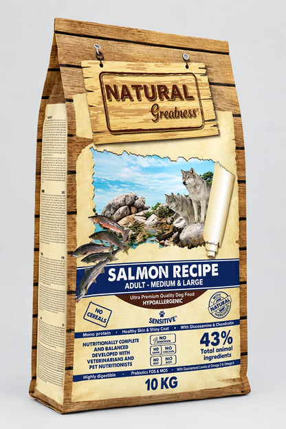 Natural Greatness – Adult  Sabor Salmón