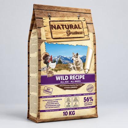 Natural Greatness – Puppy & Adult Wild Recipe