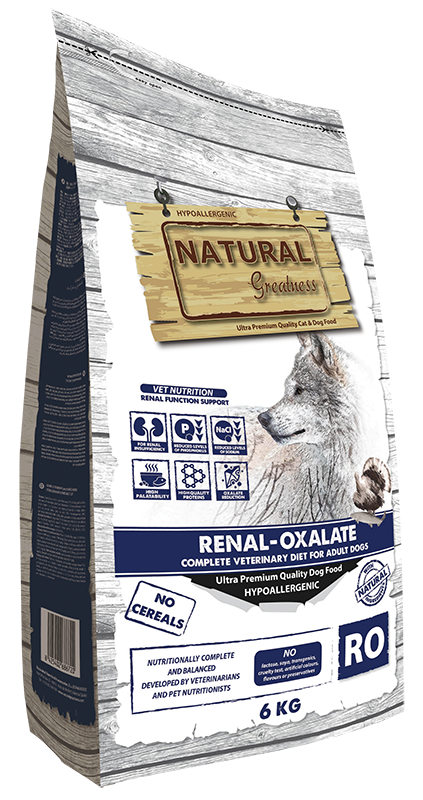 Natural Greatness – Vet Diets Renal Oxalato para Perros