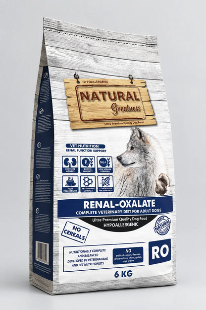 Natural Greatness – Vet Diets Renal Oxalato para Perros