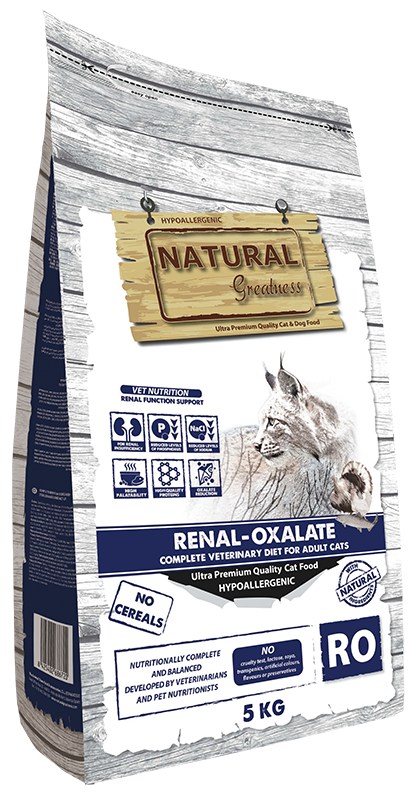 Natural Greatness Diet Vet Renal-Oxalate Gato