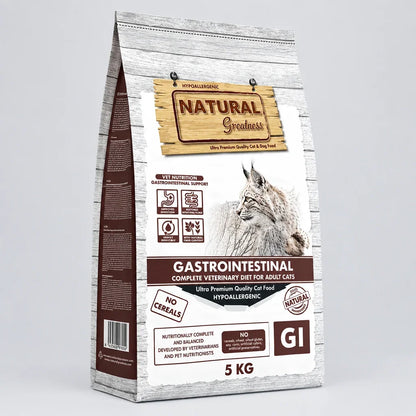 Natural Greatness Diet Vet Gastrointestinal Gato