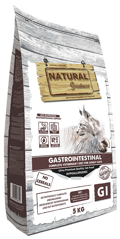 Natural Greatness Diet Vet Gastrointestinal Gato
