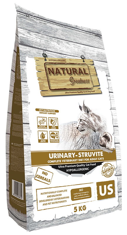 Natural Greatness Diet Vet Urinary Struvite Gato