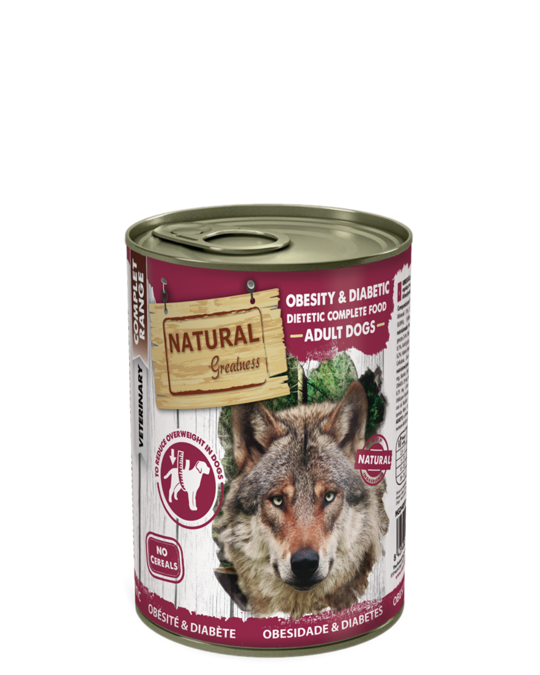 Natural Greatness Obesity & Diabetic para Perros