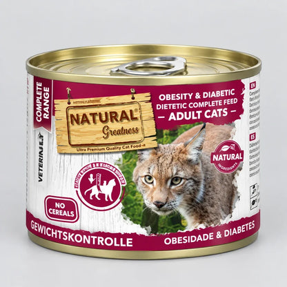 Natural Greatness OBESITY & DIABETIC Gato 200g