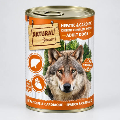 Natural Greatness Hepatic & Cardiac para Perros