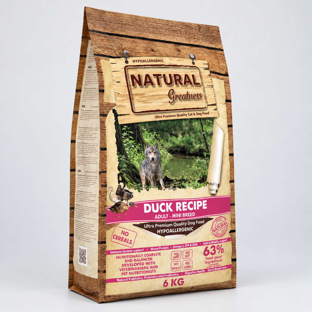 Natural Greatness –  Adult duck Recipe mini