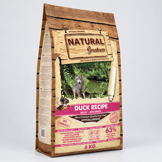 Natural Greatness –  Adult duck Recipe mini