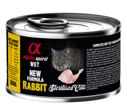 Alpha Spirit Paté para gatos esterilizados (100 g y 200 g)