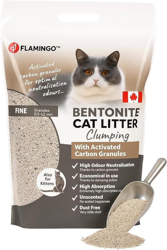 Flamingo Arena Higiénica Bentonita para Gatos y Gatitos