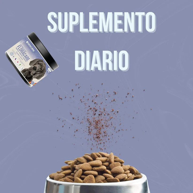 Floracare - Probioticos Perros en Polvo 300g