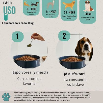 Vitacare 300g Multivitamínico 6en1 | Salud, Pelo e Inmunidad — DadeCare