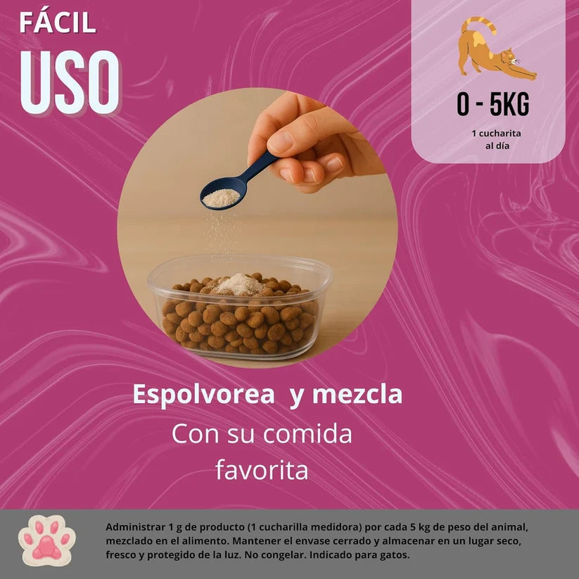 Urocare 220g Suplemento Urinario Gatos | Arándanos y Glucosamina — DadeCare