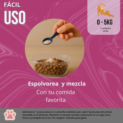 Urocare 220g Suplemento Urinario Gatos | Arándanos y Glucosamina — DadeCare
