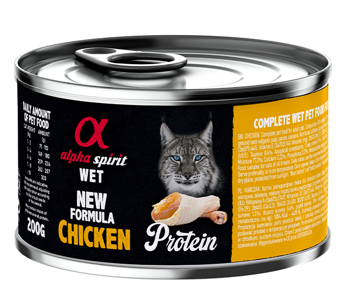 Alpha Spirit Paté monoproteico para gatos (100 g y 200 g)