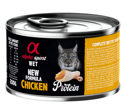 Alpha Spirit Paté monoproteico para gatos (100 g y 200 g)