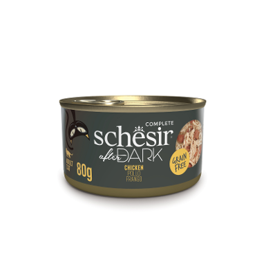 Schesir CAT AFTER DARK Lata Pollo