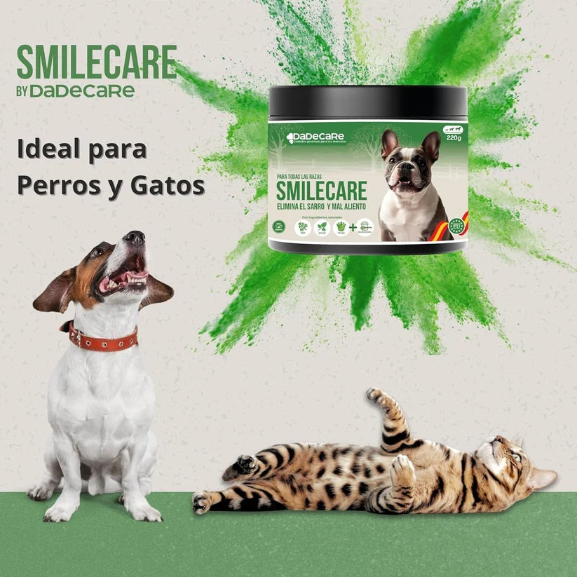 Smilecare Higiene Bucodental Polvo | Limpiador Sarro y Aliento — DadeCare