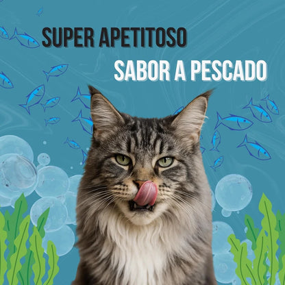 L-Lisina 300g para Gatos (Sabor Pescado) | Inmunidad y Herpesvirus Felino — DadeCare