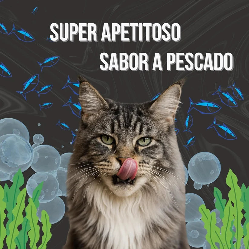 Taurina 300g para Gatos (Sabor Pescado) | Corazón, Visión e Inmunidad — DadeCare