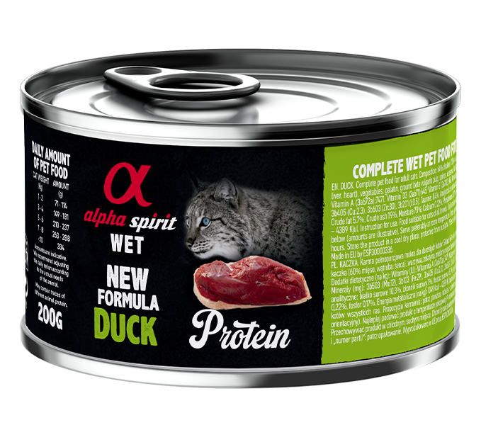 Alpha Spirit Paté monoproteico para gatos (100 g y 200 g)