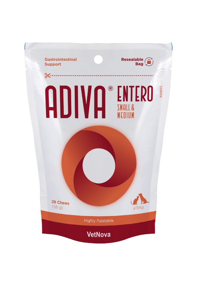 Adiva Entero Small & Medium (28 chews)