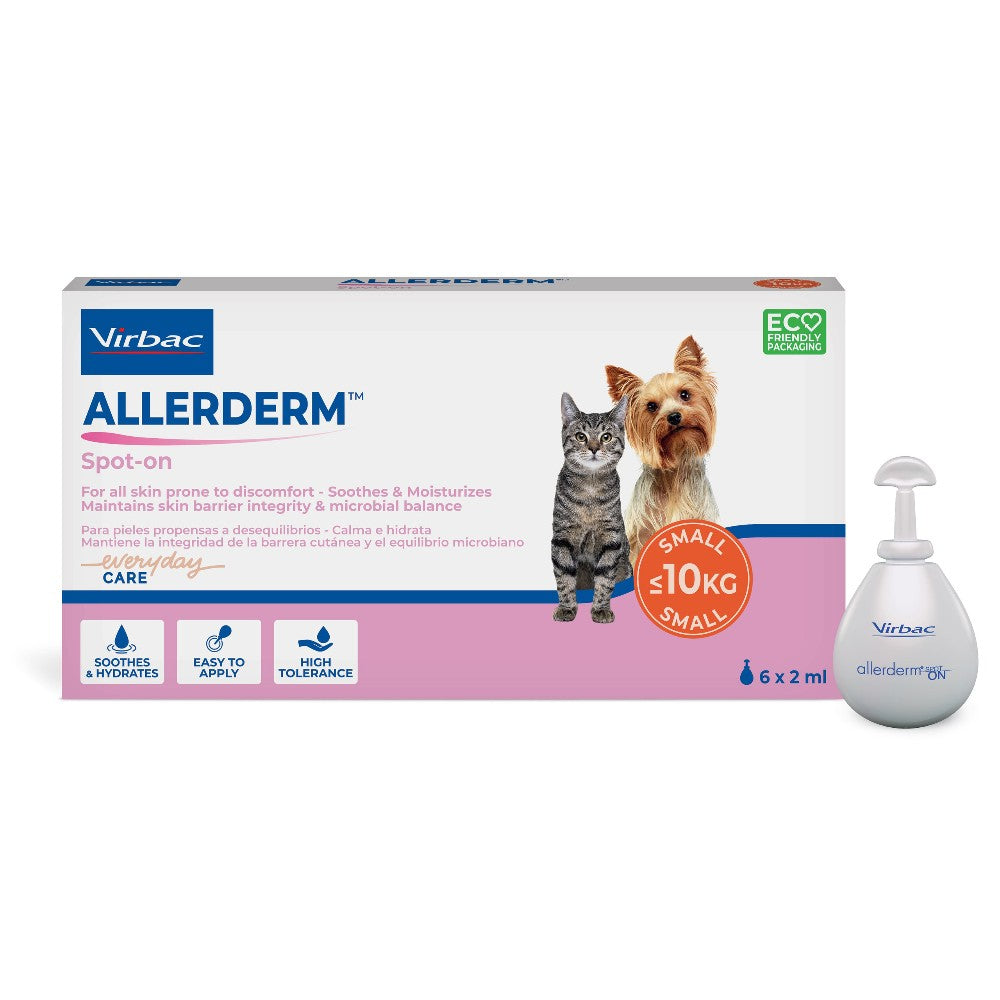 Allerderm Spot-On Pipetas Dermatológicas para Perros y Gatos – Virbac