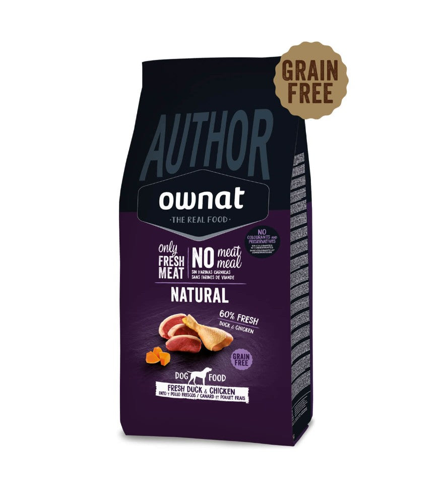 Ownat Author Grain Free Fresh Duck & Chicken – Perro