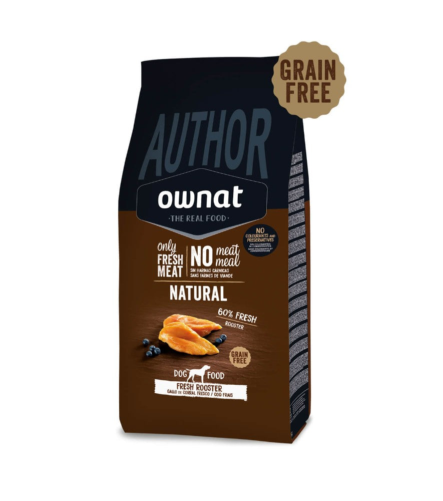 Ownat Author Grain Free Rooster – Perro